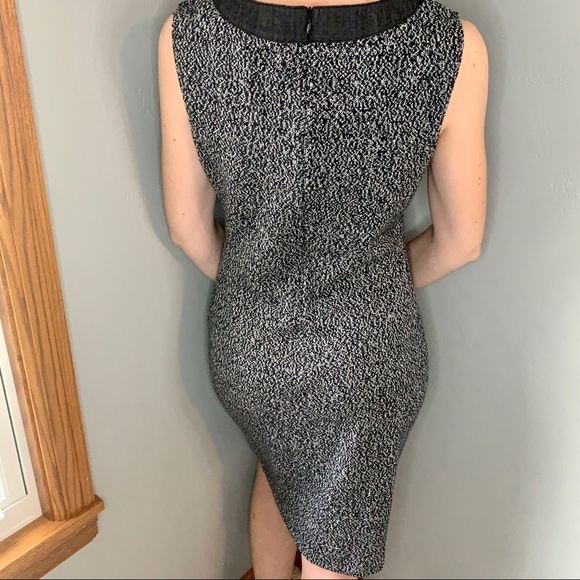 St. John Sport Wool Tweed Pencil Dress - Picture 3 of 7